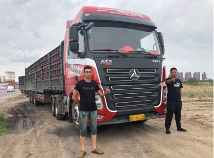 第一物流网|511公里跟车记：“英雄”司机点赞三一道依茨D12