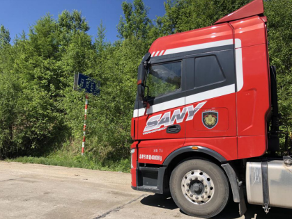 第一物流网|511公里跟车记：“英雄”司机点赞三一道依茨D12