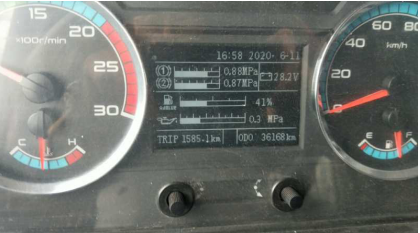 第一物流网|511公里跟车记：“英雄”司机点赞三一道依茨D12