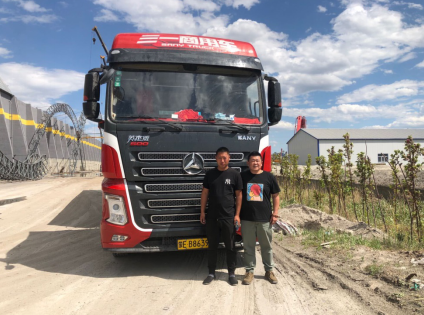 第一物流网|511公里跟车记：“英雄”司机点赞三一道依茨D12